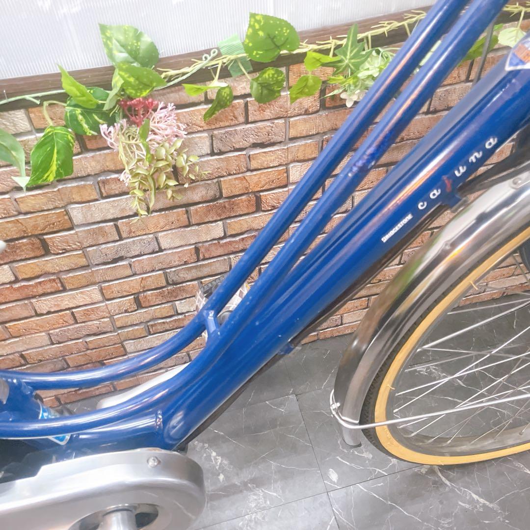 引き取り価格【81】電動自転車 ブリヂストン Cajuma ブルー