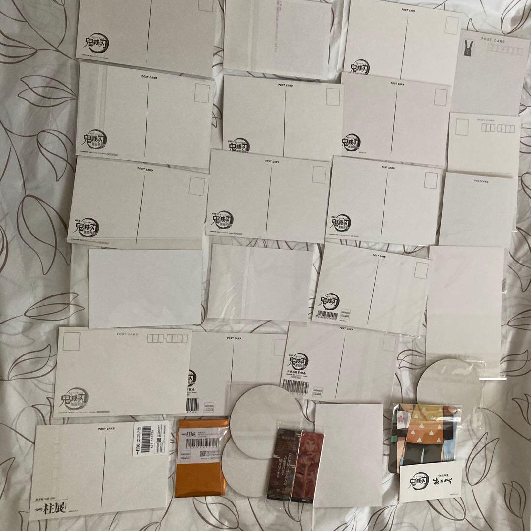 鬼滅の刃 セット 場面写ブロマイドくじ おすそ分けポストカード 煉獄杏寿郎