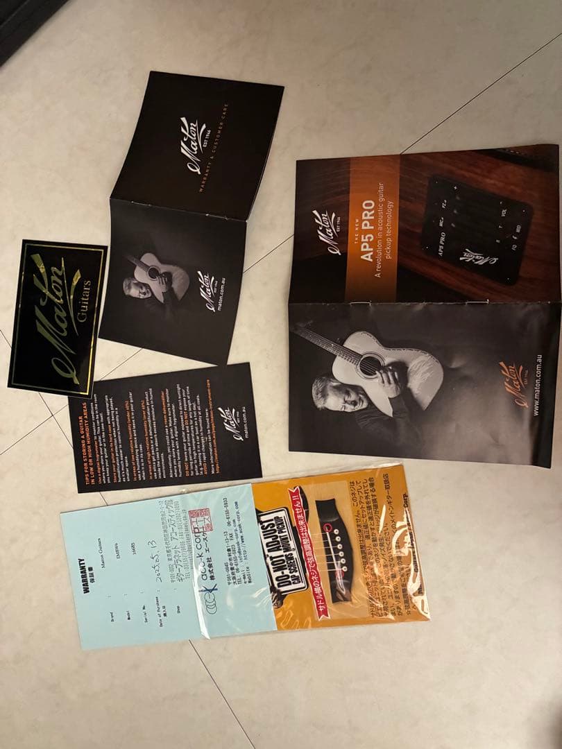 メイトン　ギター　mini maton