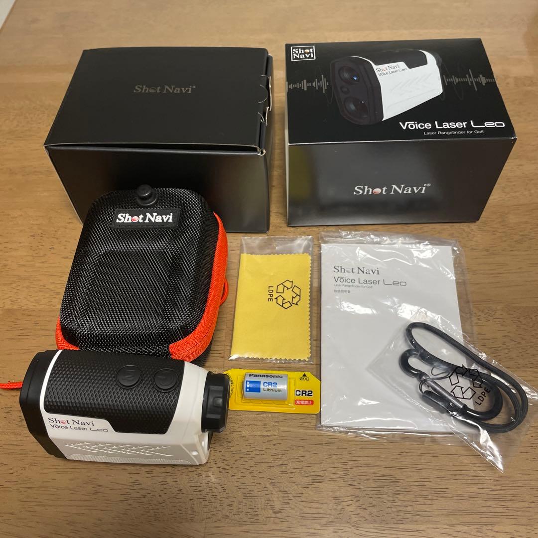 Shot Navi Voice Laser Leo ゴルフ用レーザー距離計