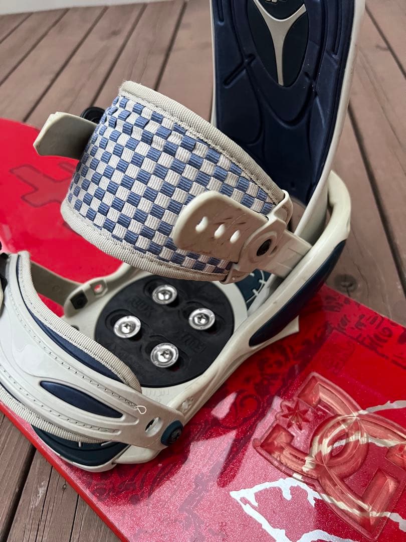 スノーボードセット　バインディング付 140 カバー付き ライス28