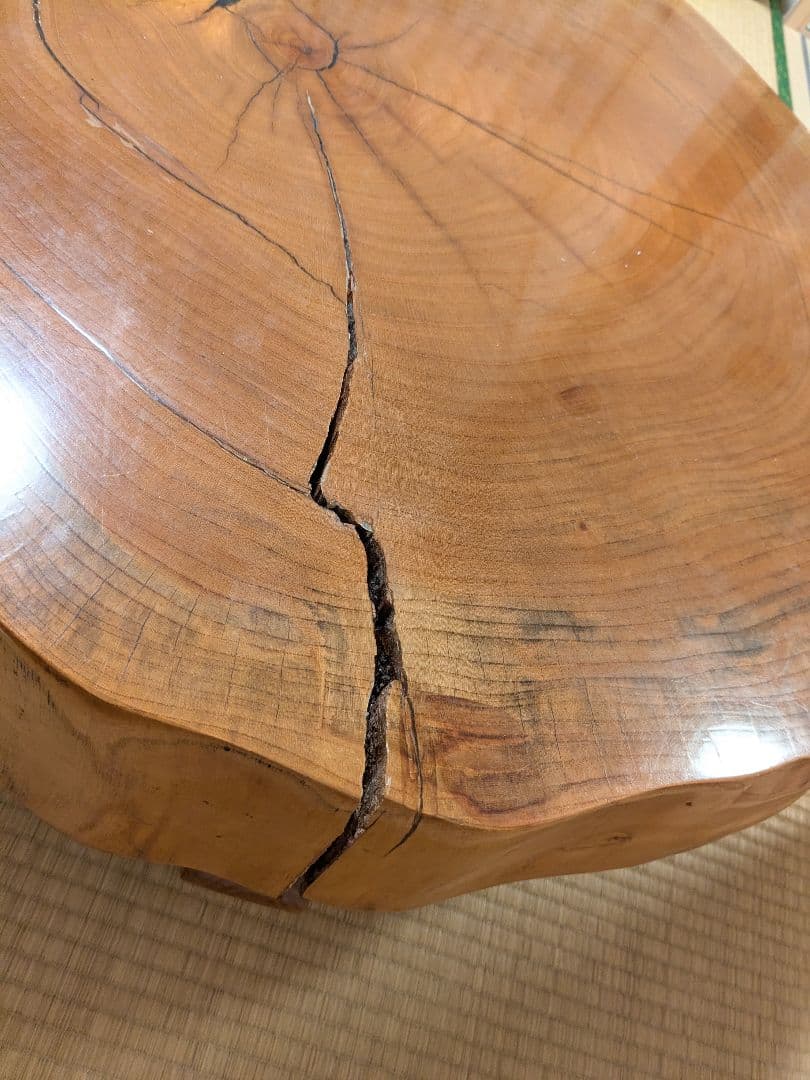 天然木　桜　座卓 約90cm