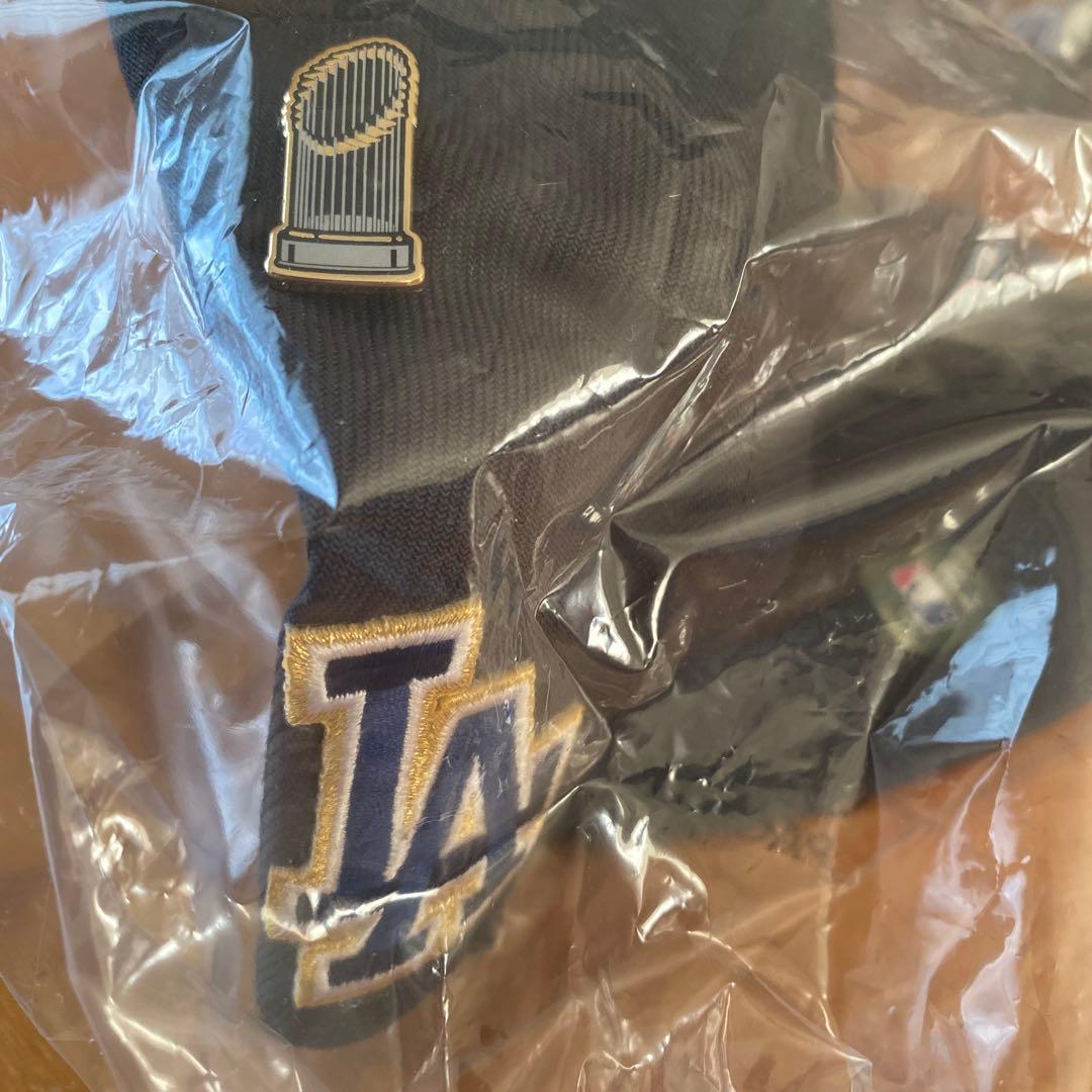 新品　袋未開封　ドジャース 2025ワールドシリーズ優勝パレード使用キャップ