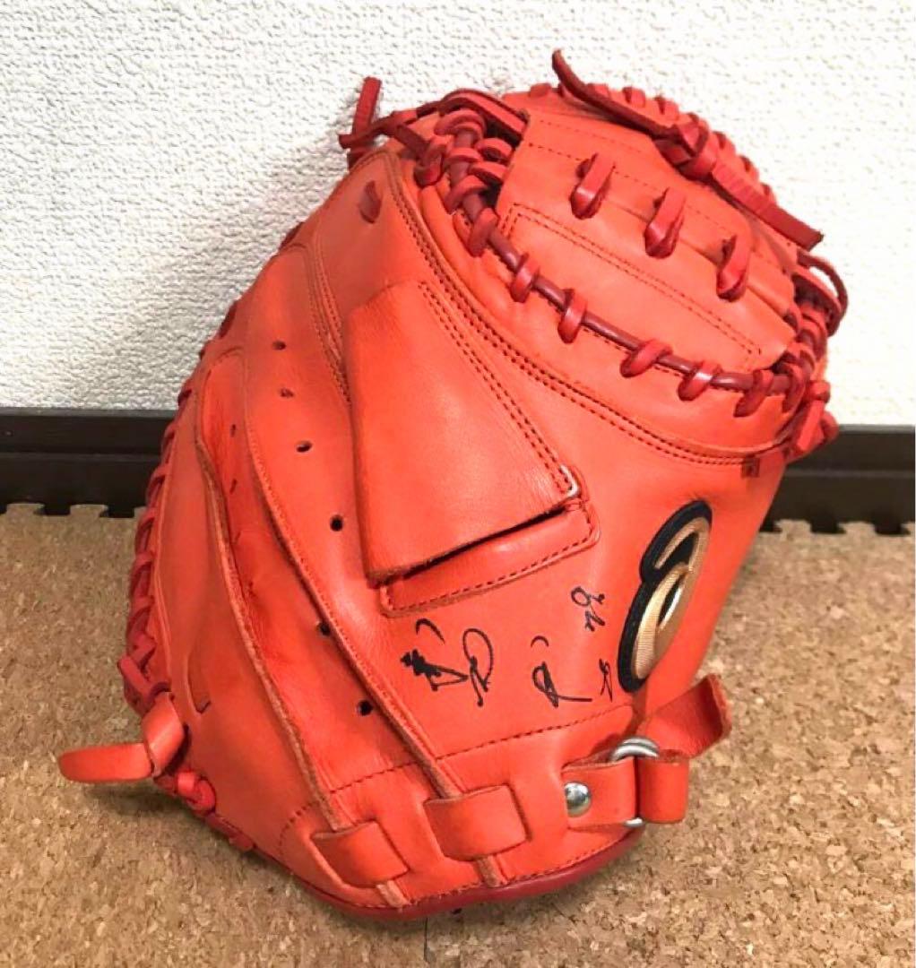 asics 軟式キャッチャーミット　美品‼️