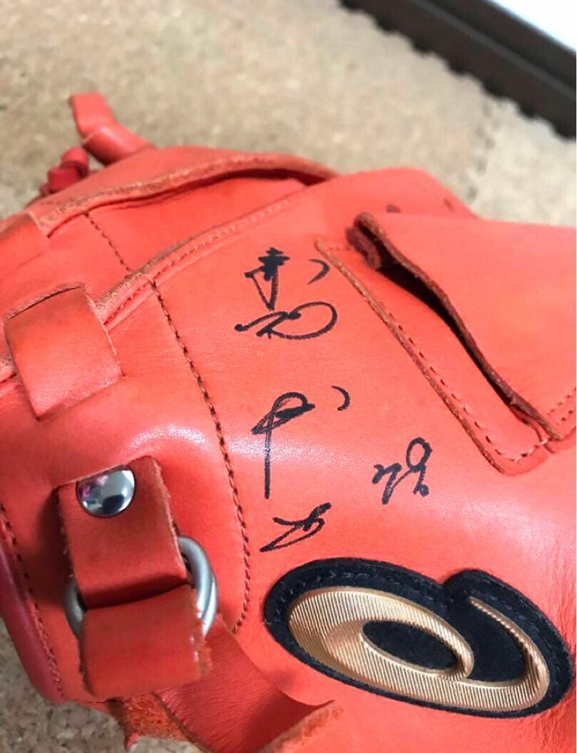 asics 軟式キャッチャーミット　美品‼️