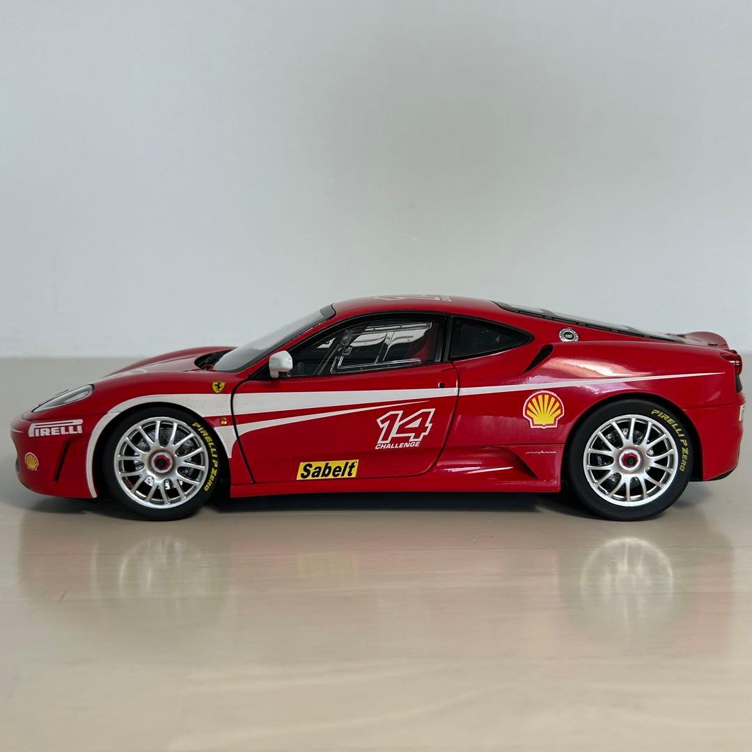 ミニカー HOT WHEELS Ferrarl F430 Challenge 1/18