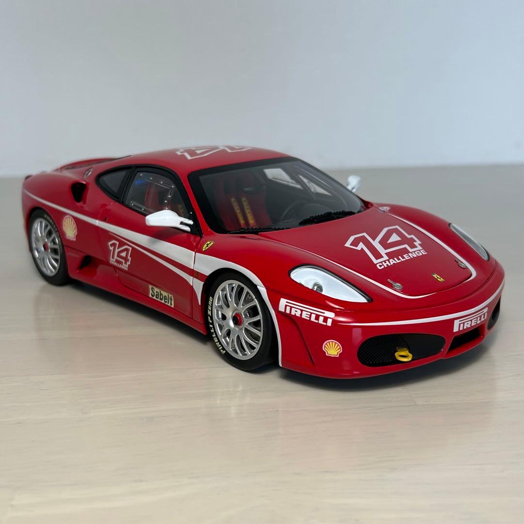 ミニカー HOT WHEELS Ferrarl F430 Challenge 1/18