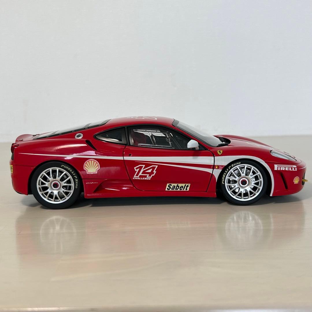 ミニカー HOT WHEELS Ferrarl F430 Challenge 1/18