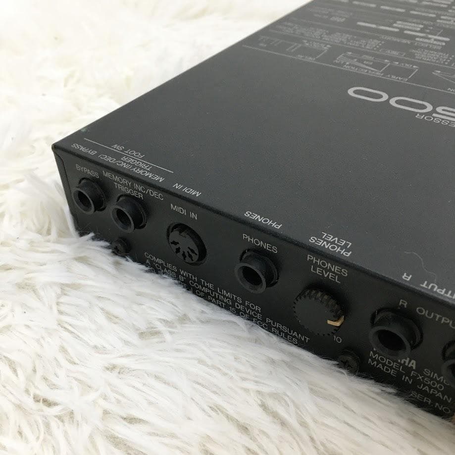ヤマハ YAMAHA FX500 マルチエフェクター 音響機器 希少