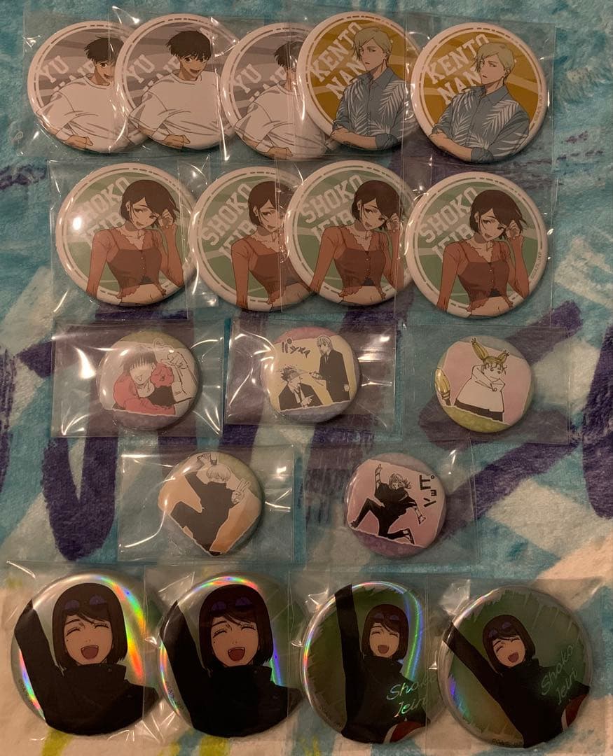 呪術廻戦　缶バッジ　まとめ売り