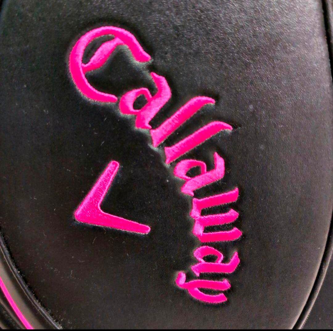 dn1 Callaway GOLF BAG オールレザー 黒