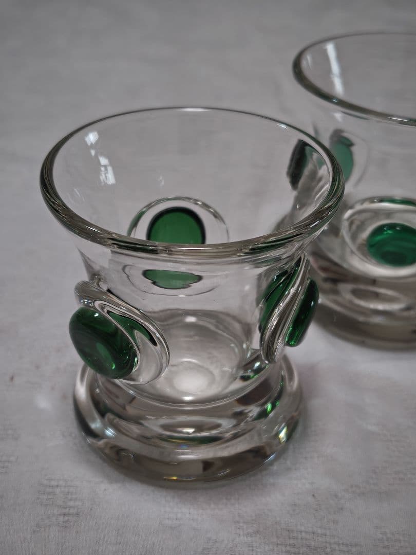 船木倭帆　プラントグラス２客セット　新品未使用　長期保管品