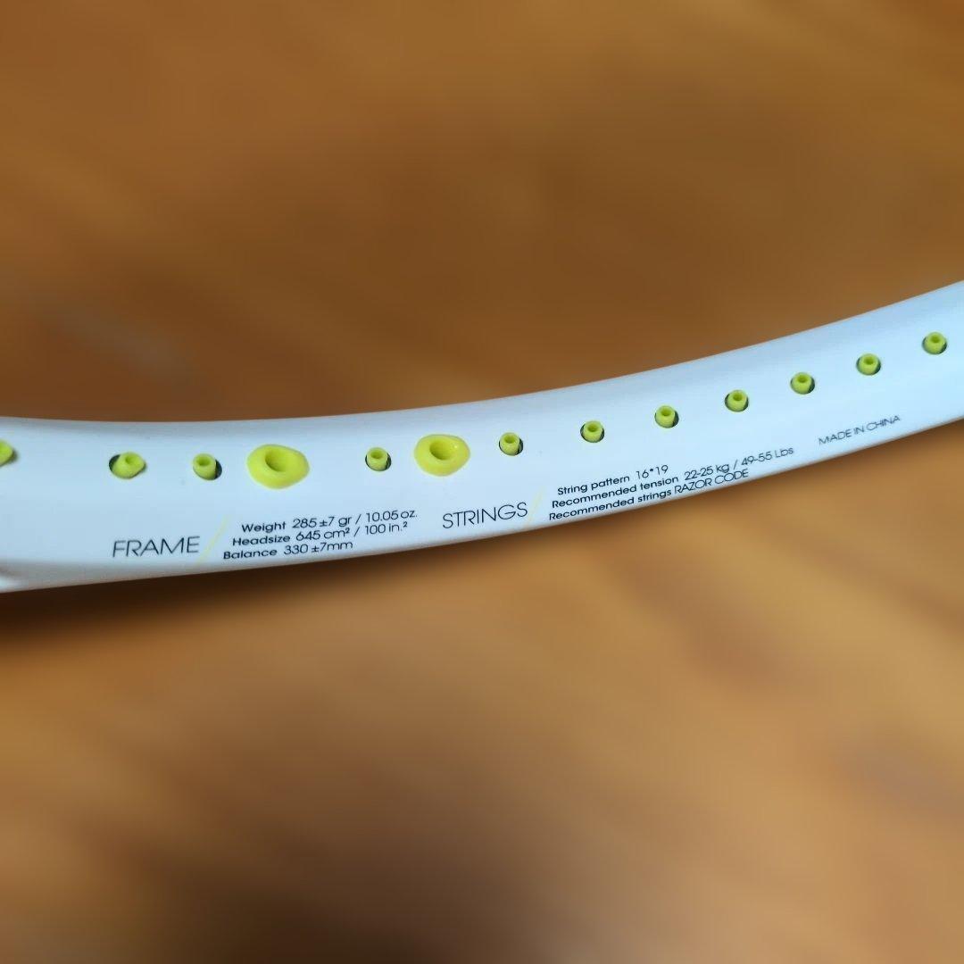 Tecnifibre TFX テニスラケット 285g 100インチ保証書