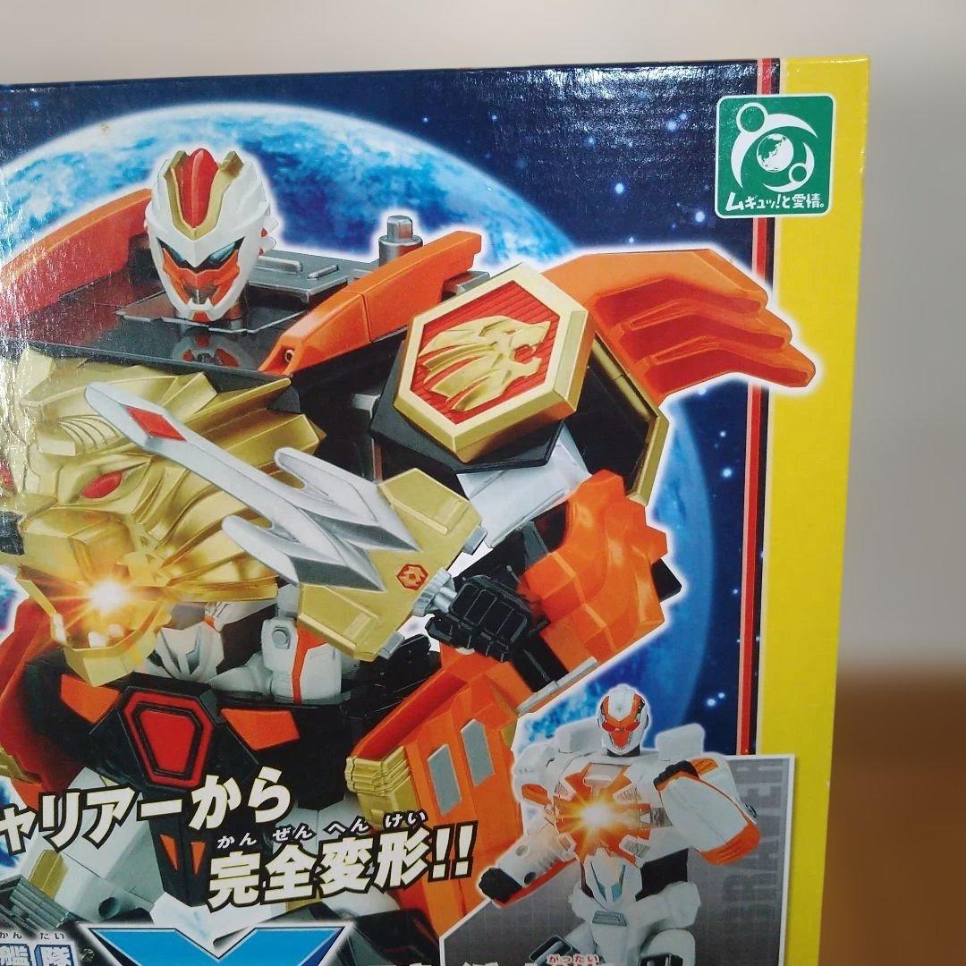 グレートライオ 超星艦隊セイザーX 超星合体 シリーズ【未開封】
