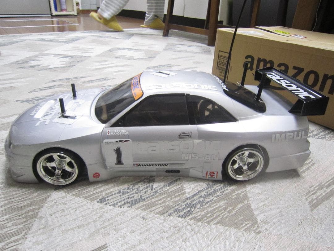 完全動作品 1/10 タミヤ スカイライン GT-R (R33) TT-01