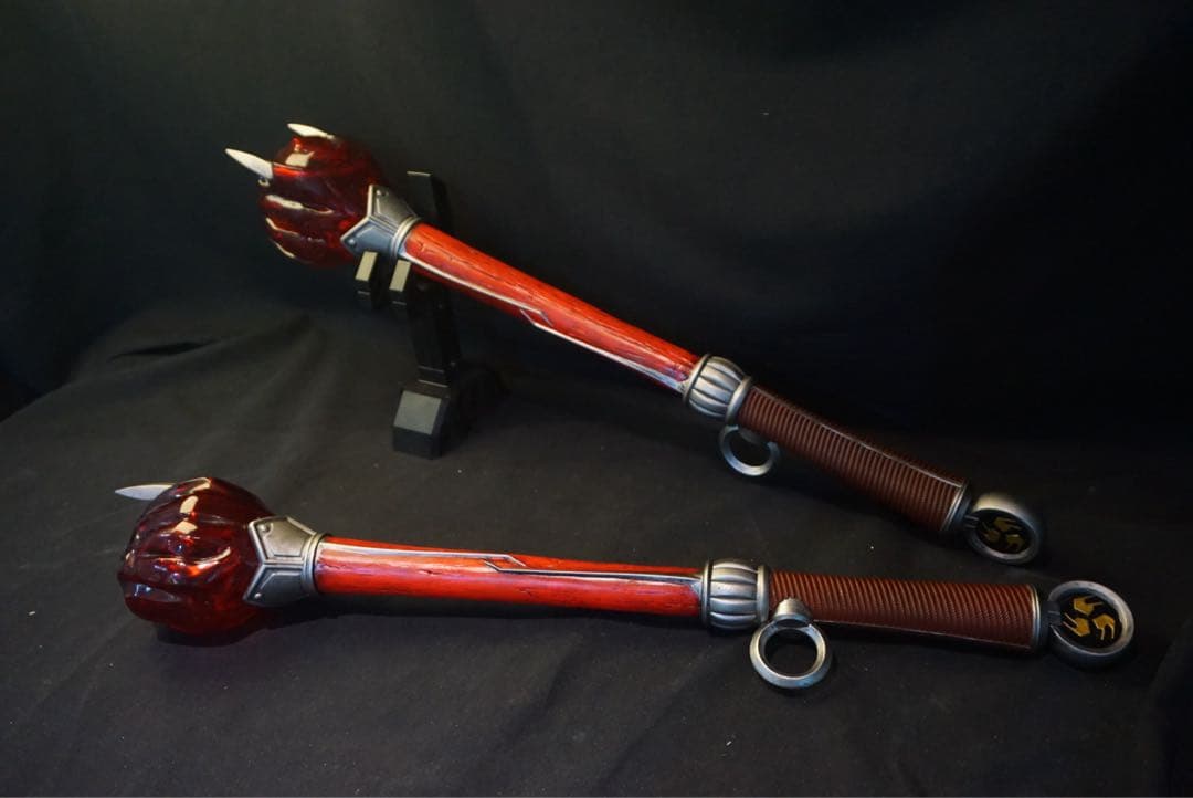 仮面ライダー響鬼　音撃棒　烈火　1：1 プロップスケール