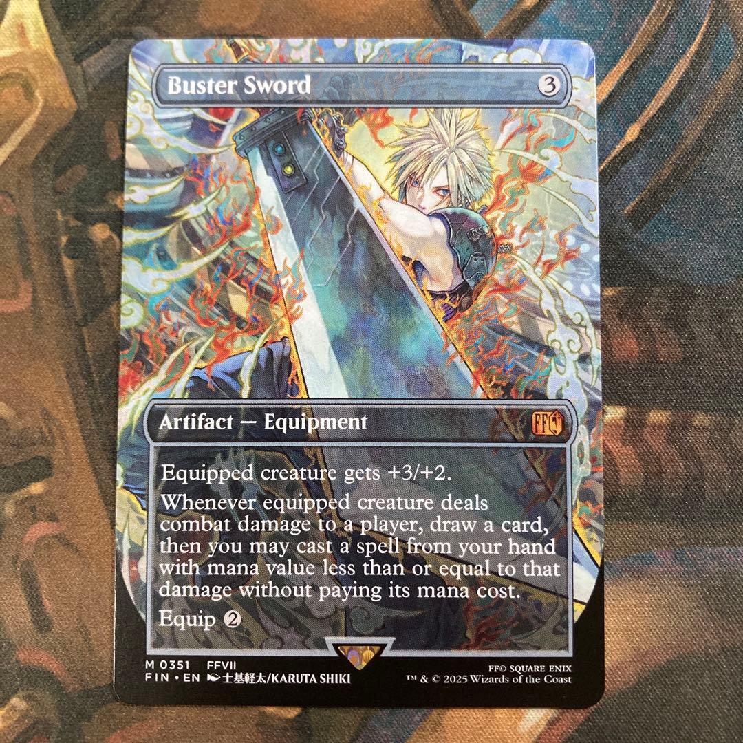 【MTG】【EN】■ボーダーレス■《バスターソード/Buster Sword》