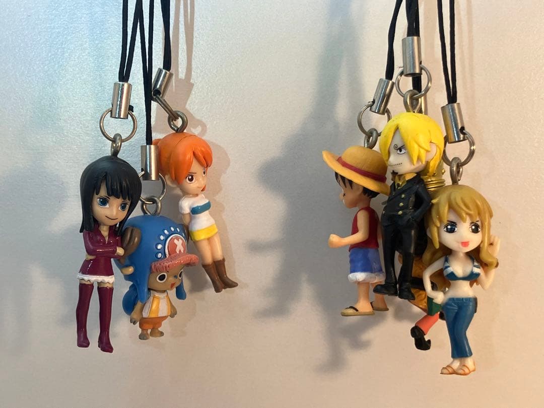 ワンピース　ストラップ 麦わらの一味