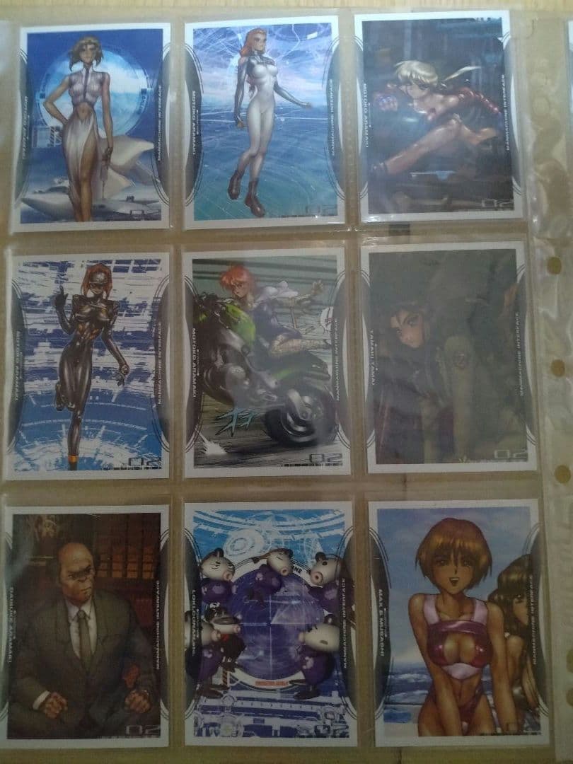 ナ*5様 士郎正宗　攻殻機動隊　トレーディングカード　54枚