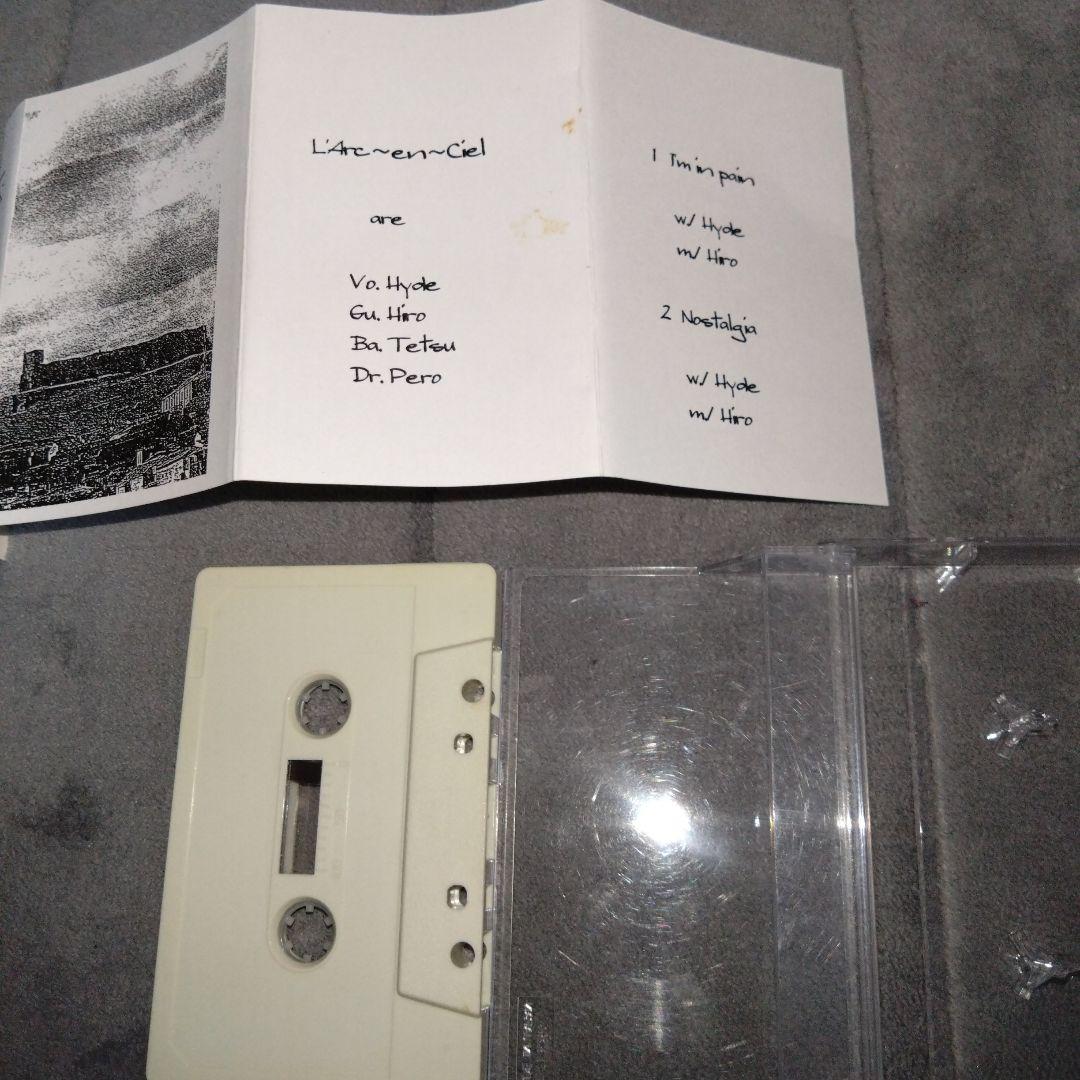 ま*さ様 ラルクアンシエル　初期　ビデオテープ＆カセットテープ　hyde