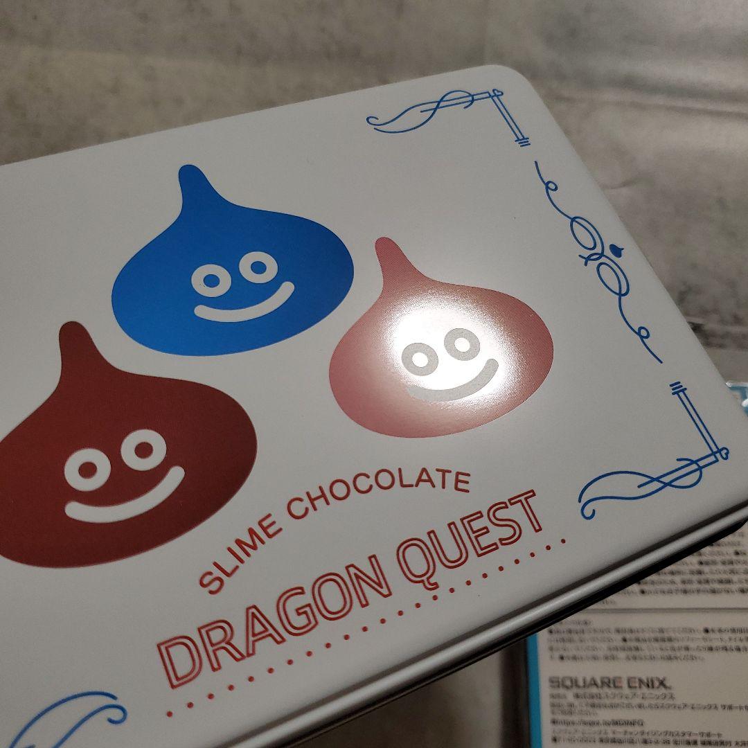 ドラクエ☆スライム☆チョコレート☆缶☆スライムキーホルダー☆セット
