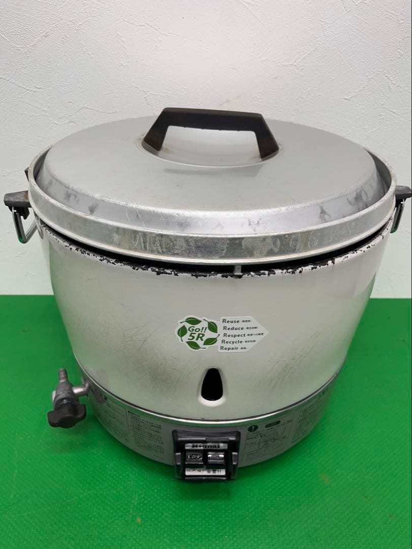 ☆工場整備品☆リンナイ ガス炊飯器 3升炊　LPプロパンガス　業務用