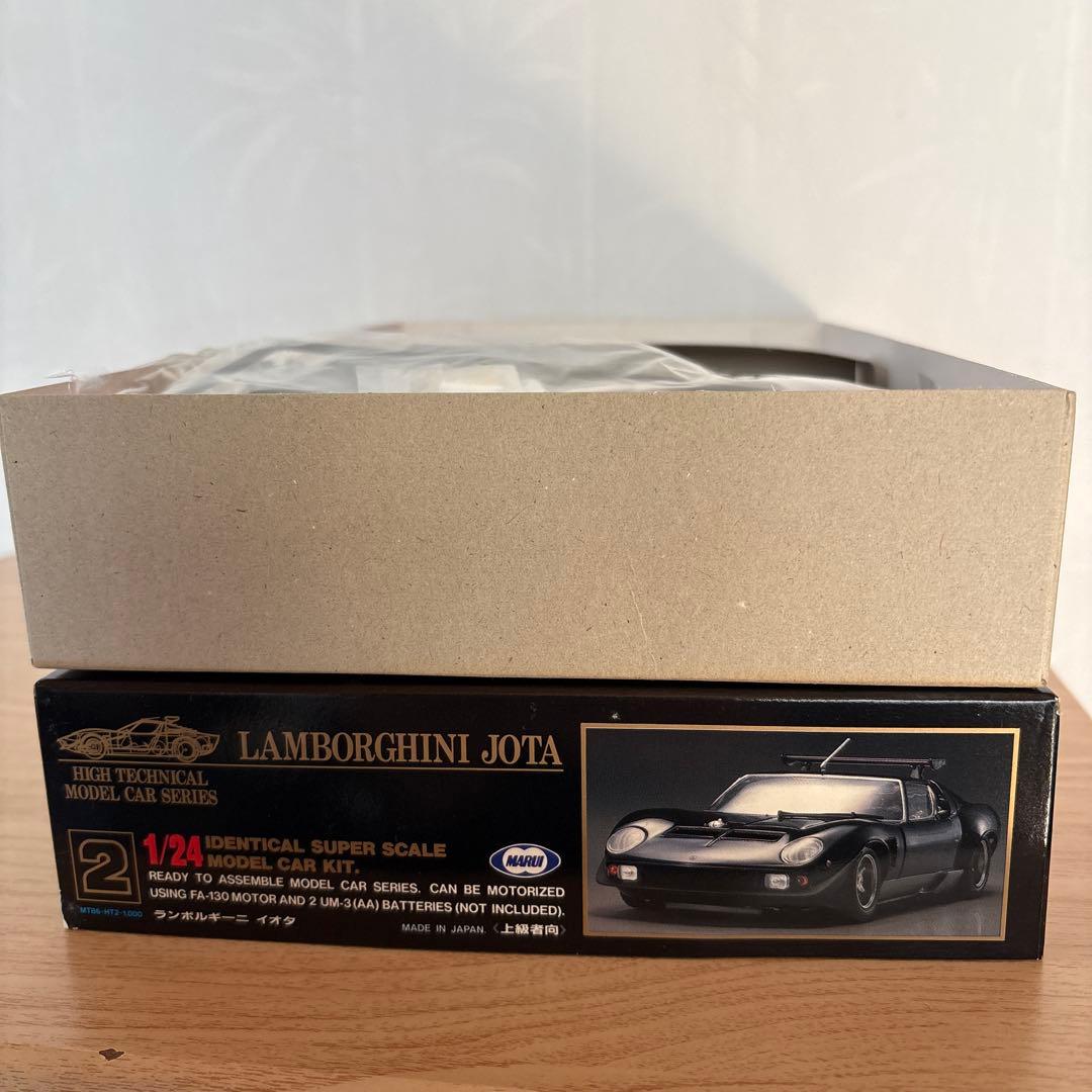 141 プラモデル　マルイ　ランボルギーニ　イオタ　1/24