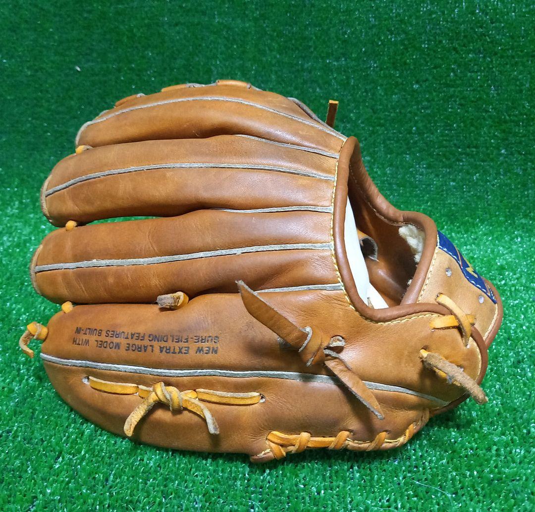 美津濃ワールドウィン硬式グローブ 中日ドラゴンズ鈴木孝政投手刺繍入り 赤カップ