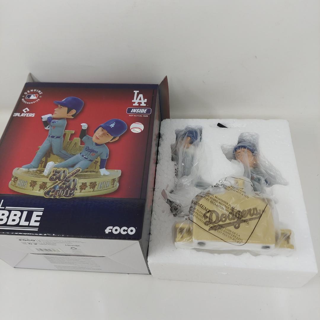 梶*門様 大谷翔平 50本塁打/50盗塁MLB記録BobbleHead 13cm