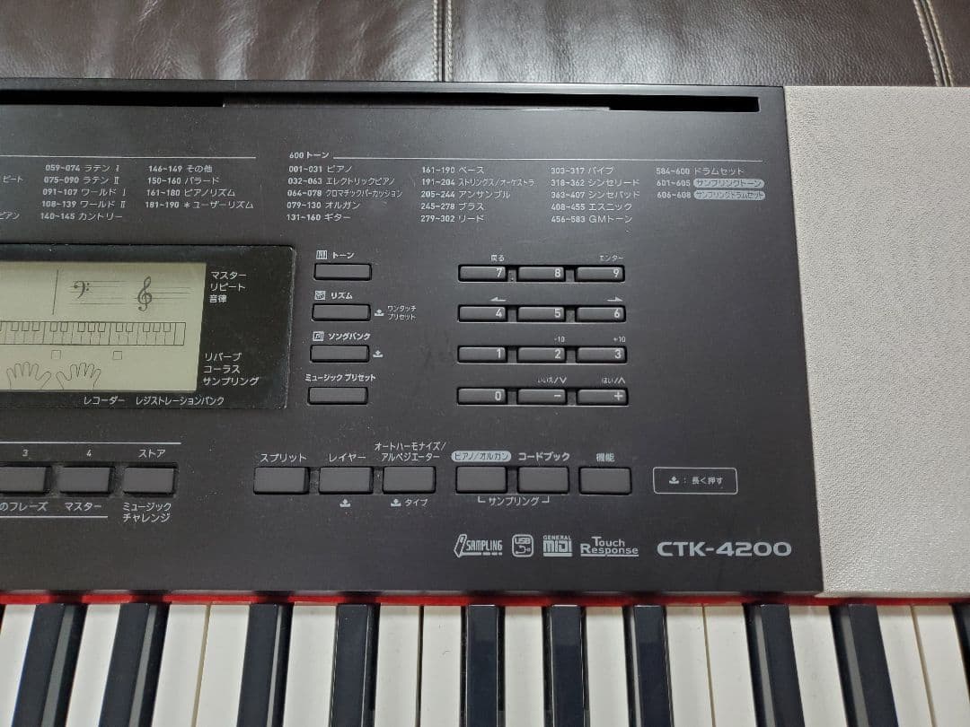 CASIO CTK-4200 電子キーボード