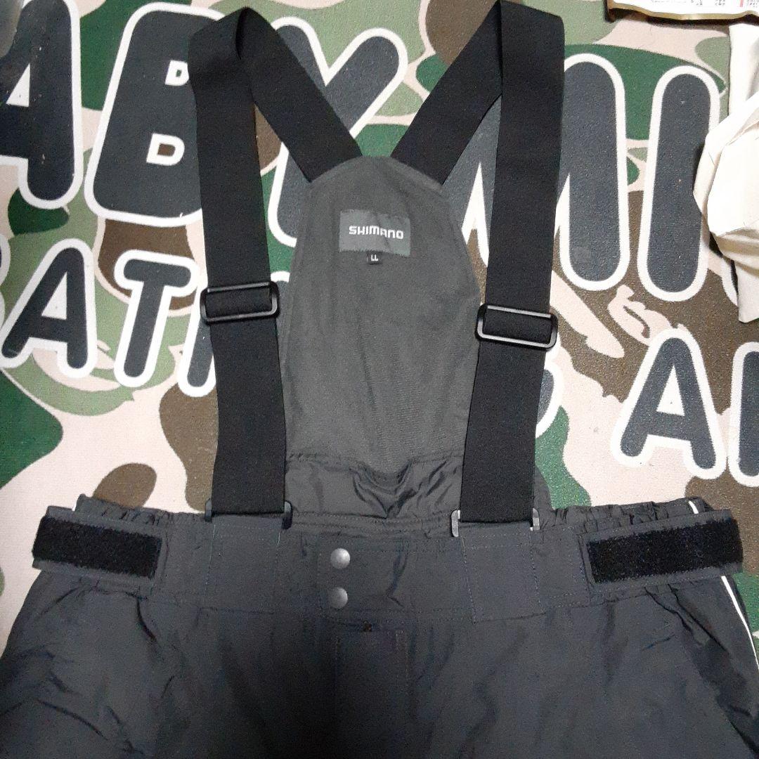 SHIMANO シマノ　ドライシールード　サロペット2WAYパンツ　防寒