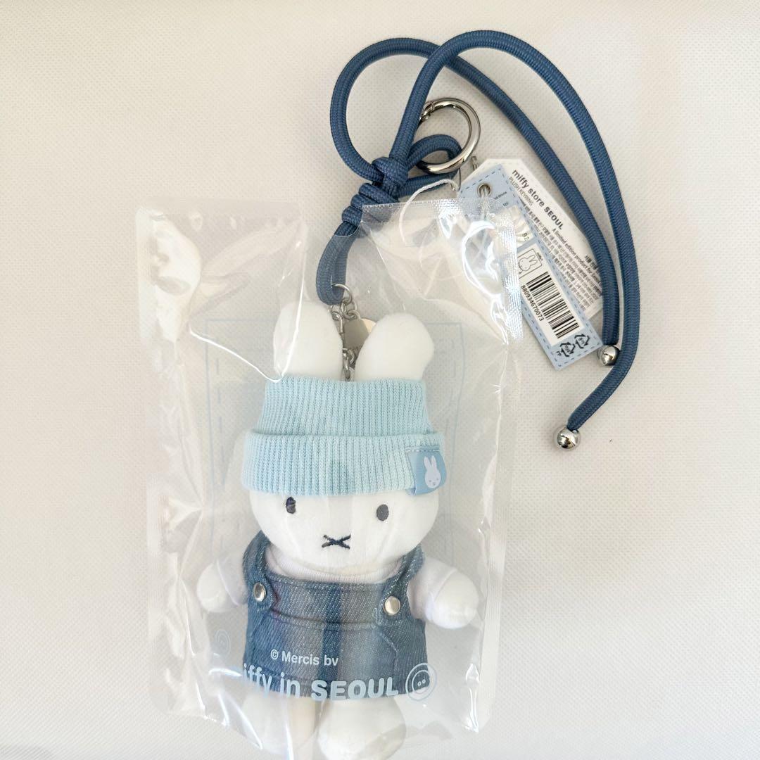 韓国限定 ミッフィー ソウル デニム キーリング 3種セット