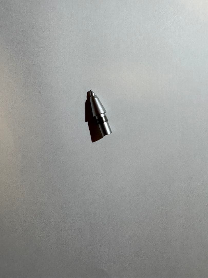 固定式口金 艶消しシルバー 野原工芸