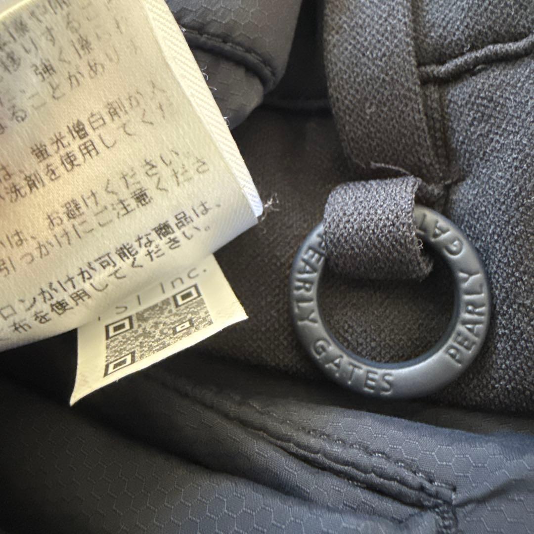 現行モデル　パーリーゲイツ　ジョガーパンツ　黒　XL〜XXL相当　美品　6