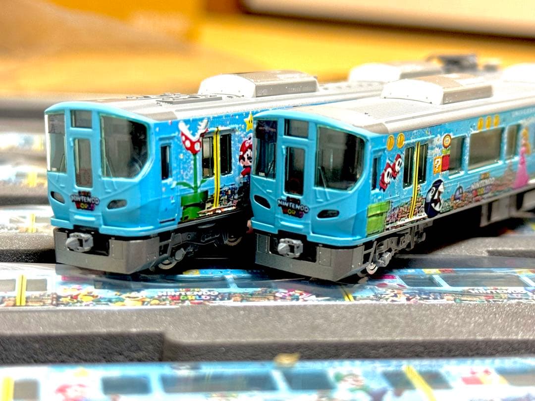 TOMIX 323系大阪環状線　super Nintendoラッピング　8両