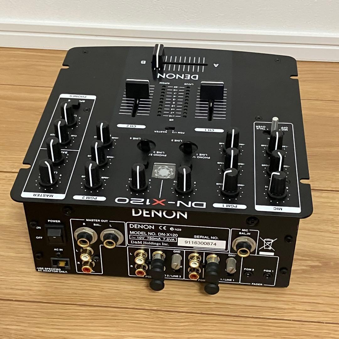 美品！デノン DENON DJ ミキサー　DN-X120
