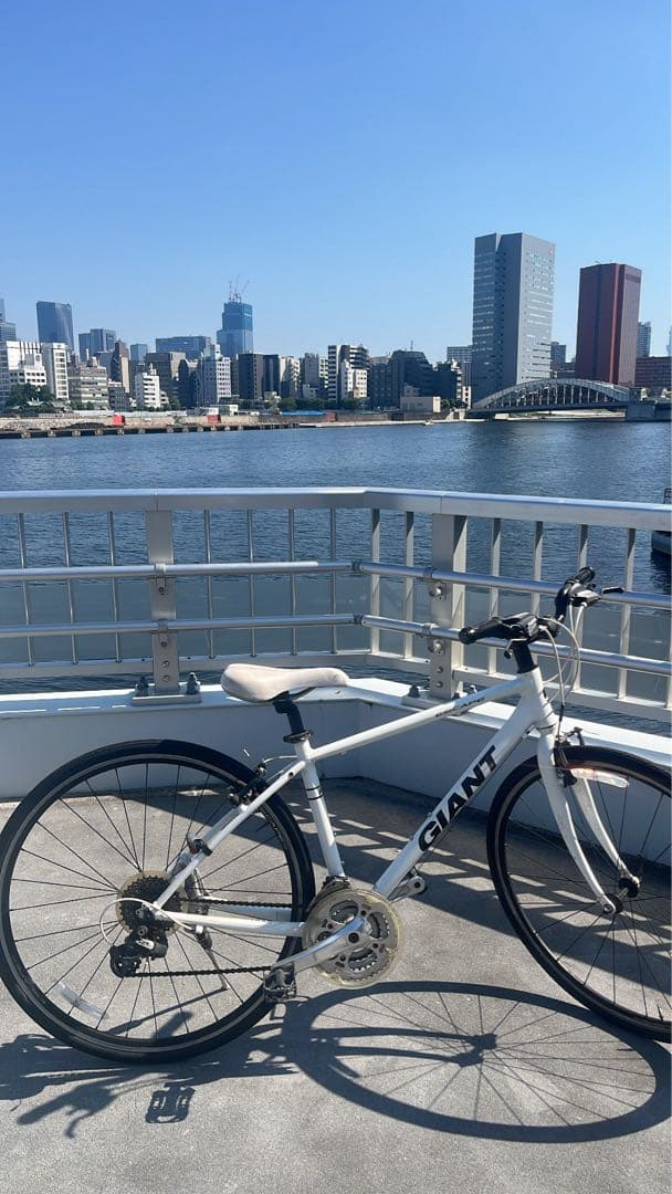 直接取引限定９月25日までに引き取り可能な方のみGIANT自転車　ホワイト