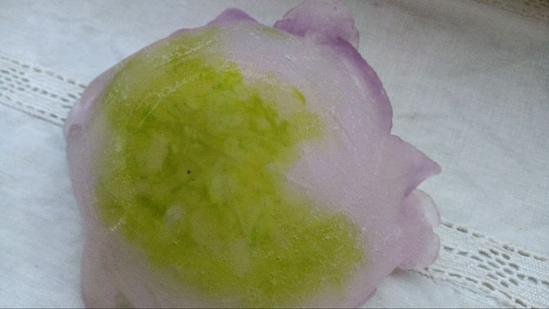 Daum Nancy ドームナンシー ローズボール 近代スタジオガラス作品