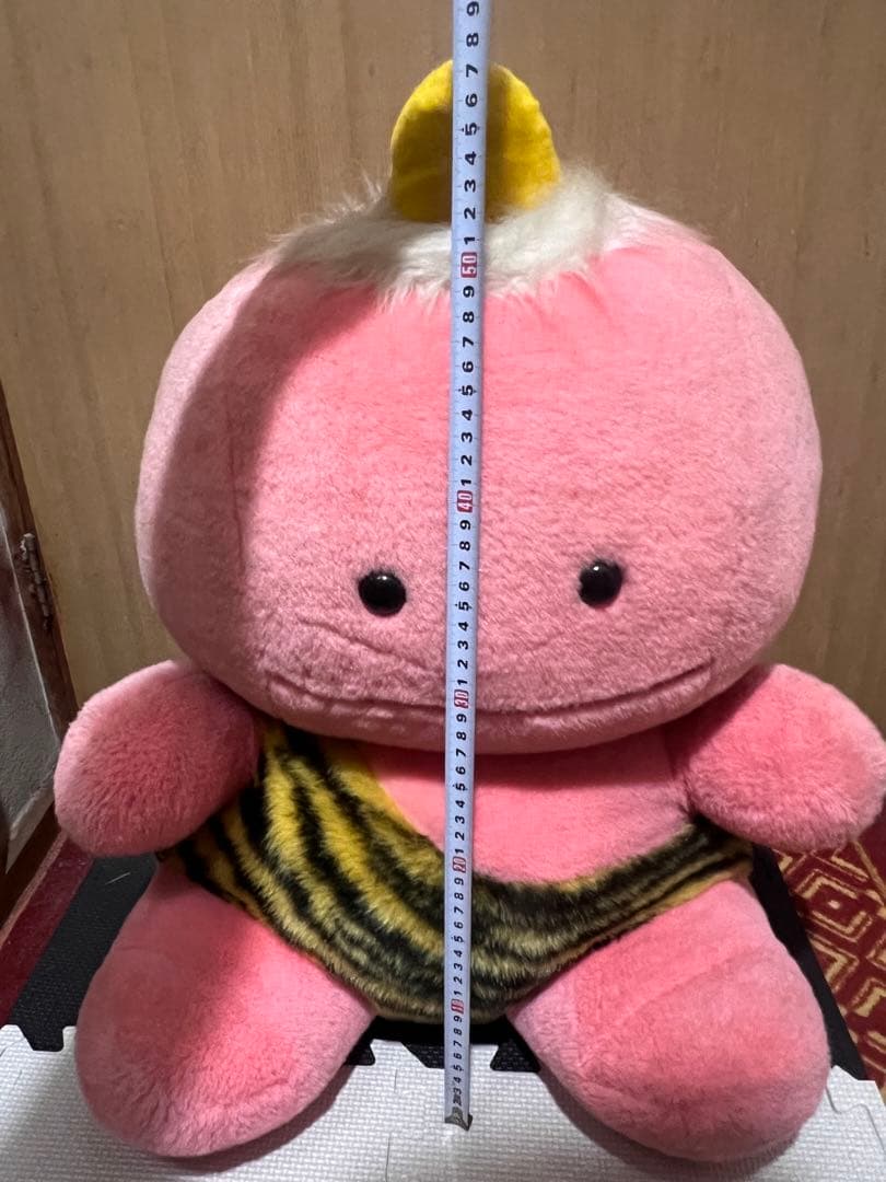 ピカポンピンク レトロ　セキグチ　ピカポン　特大60cm　ぬいぐるみ★当時物