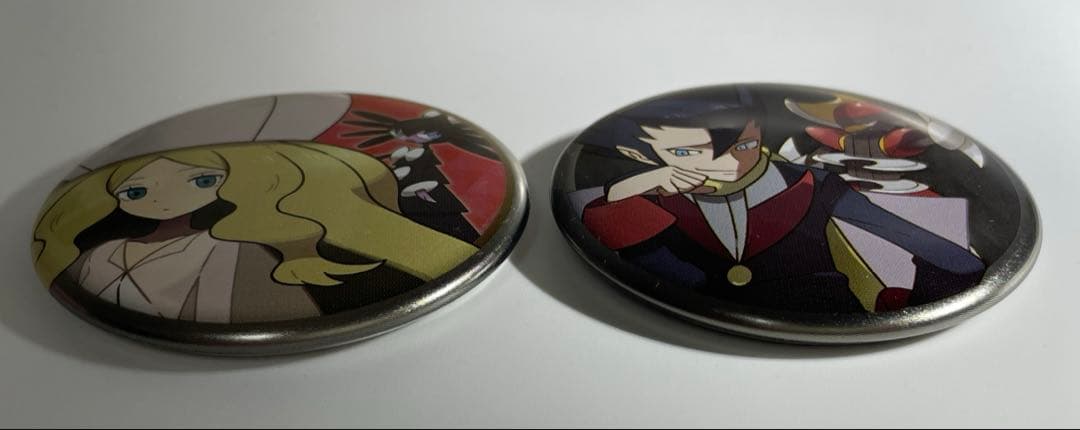 ポケモン カトレア ギーマ 缶バッジ