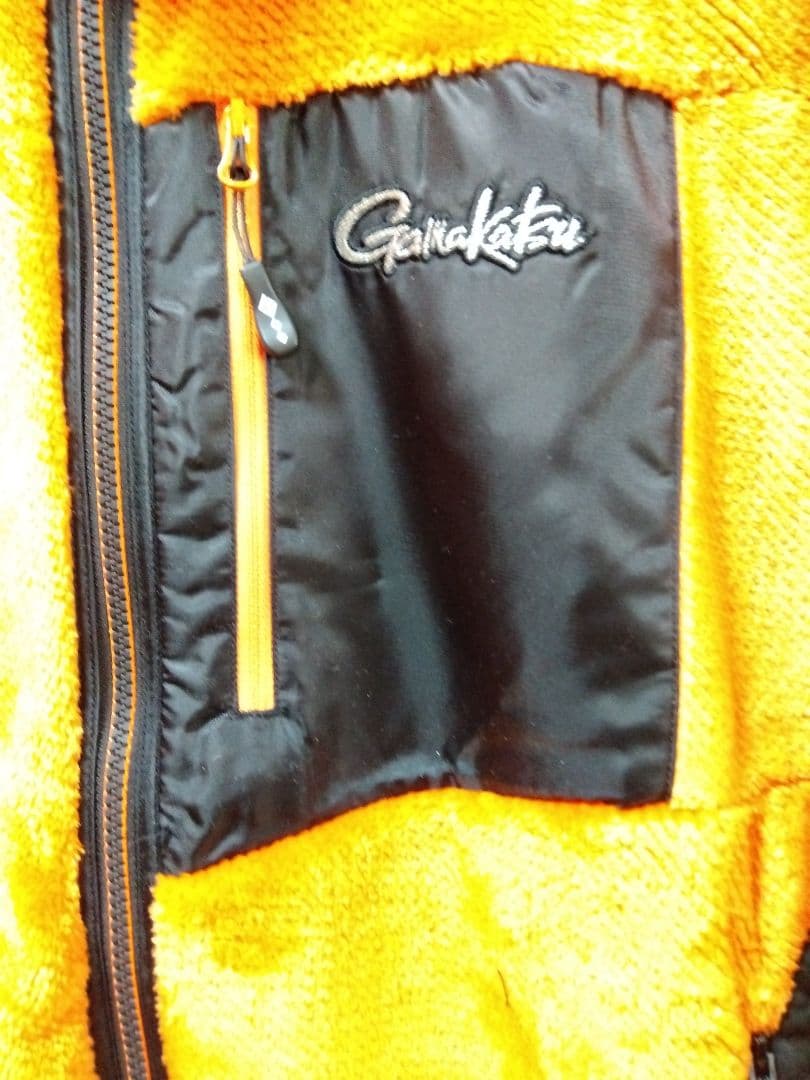 がまかつ　防寒着　防寒対策　ボアフリース　オレンジ　LL 　防寒フリース