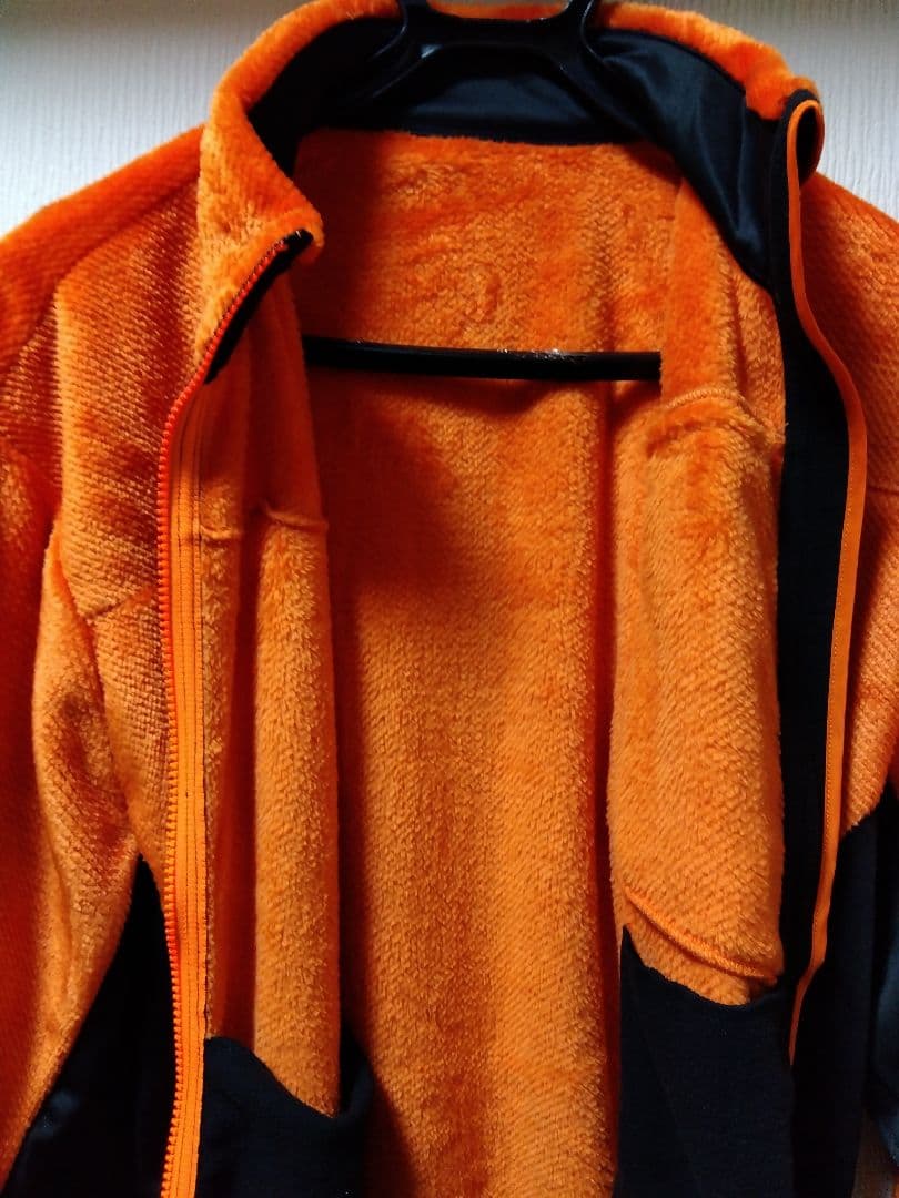 がまかつ　防寒着　防寒対策　ボアフリース　オレンジ　LL 　防寒フリース