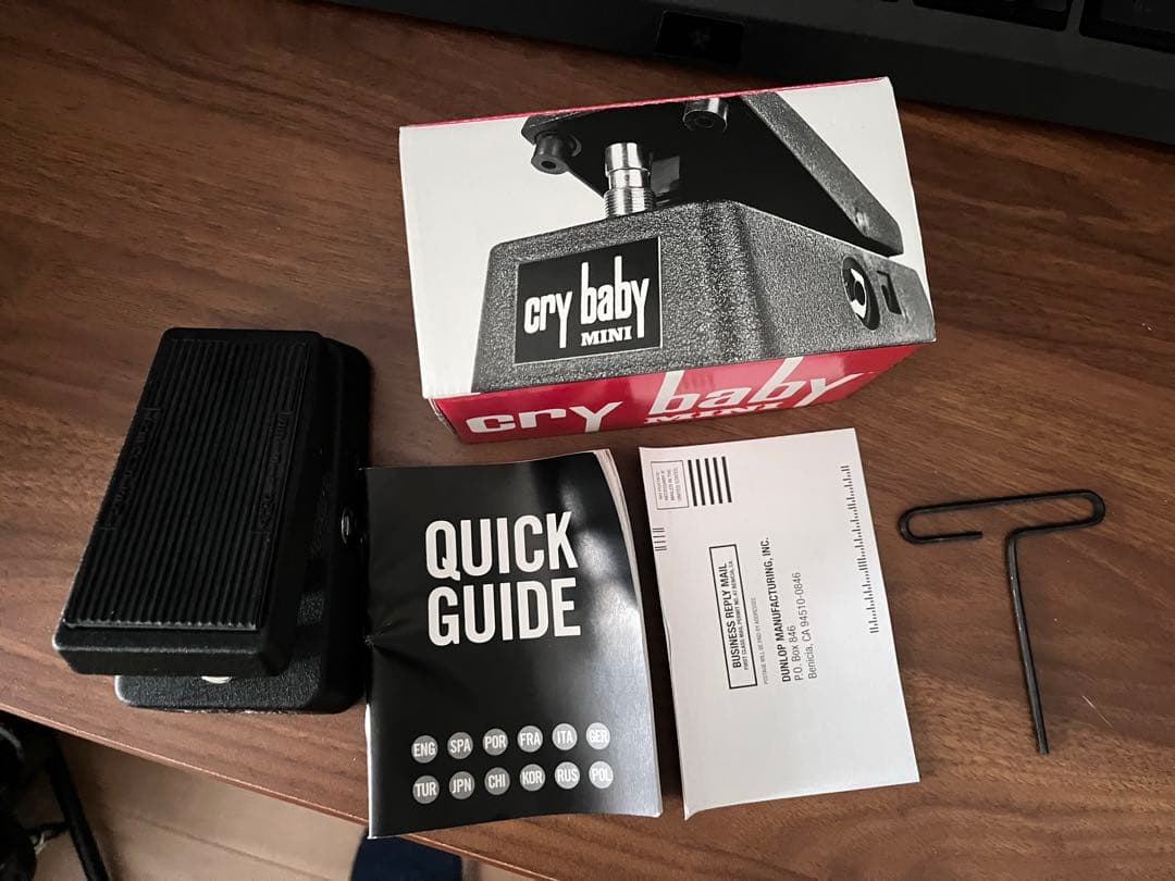 ギター cry baby mini wah