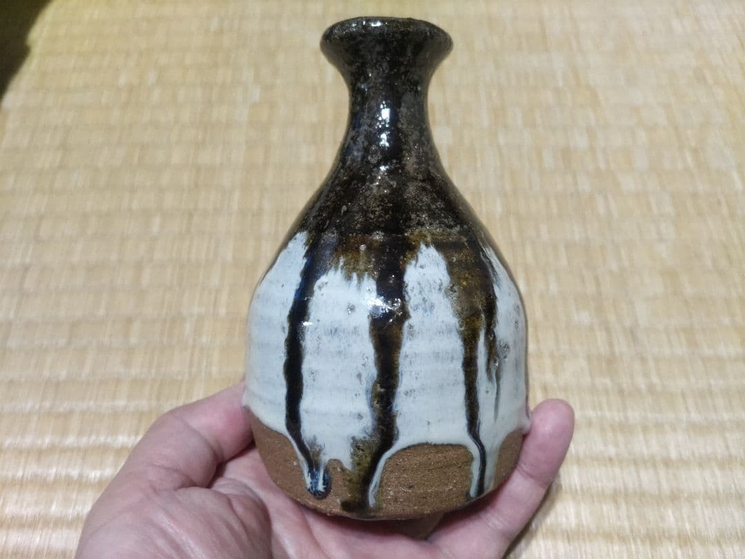 西岡小十　ファン必見！絶品希少作　朝鮮唐津　徳利