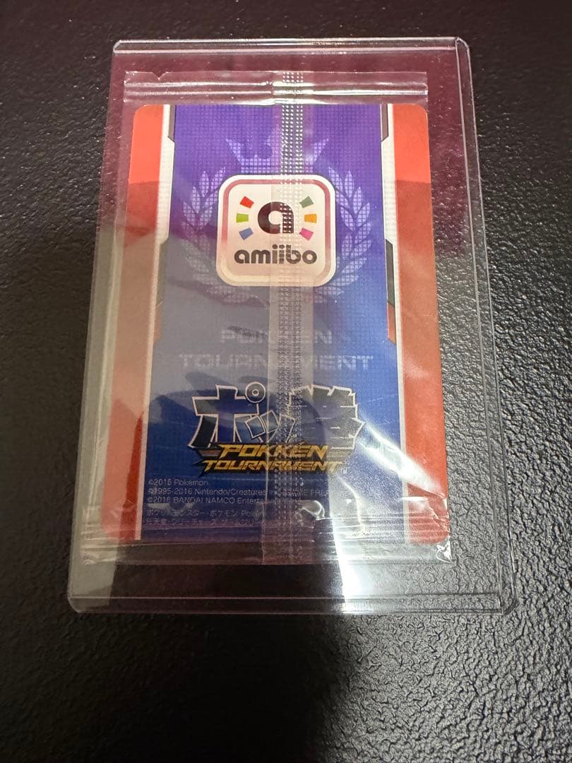 新品未開封　ダークミュウツー　amiiboカード ポッ拳