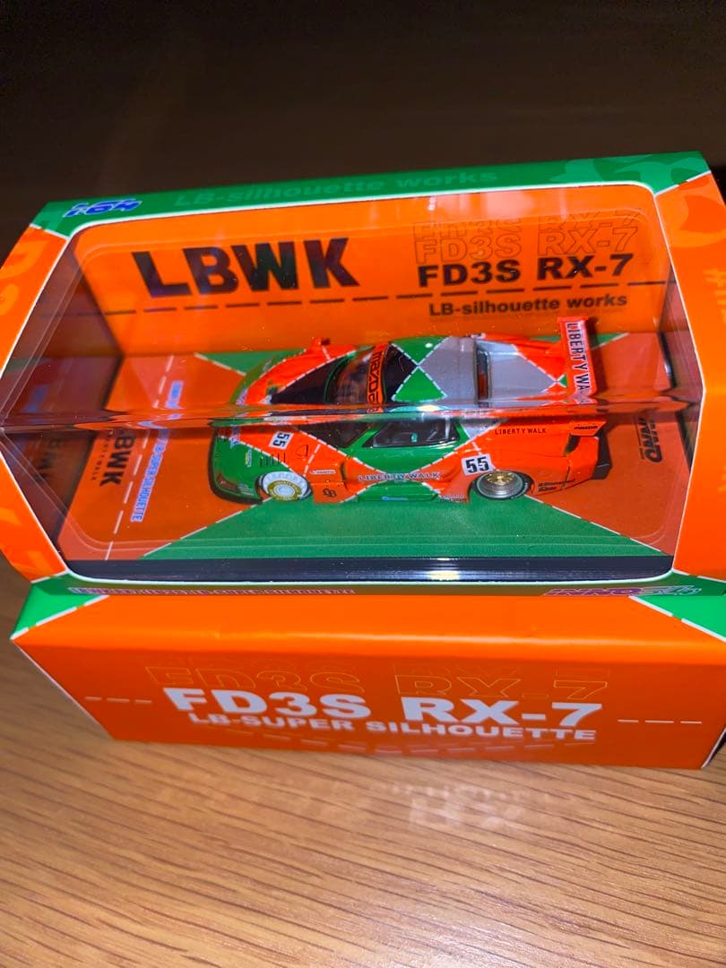 ミニカー INNO64 LBWK RX7(FD3S)LB-SUPER SILHOUETTE