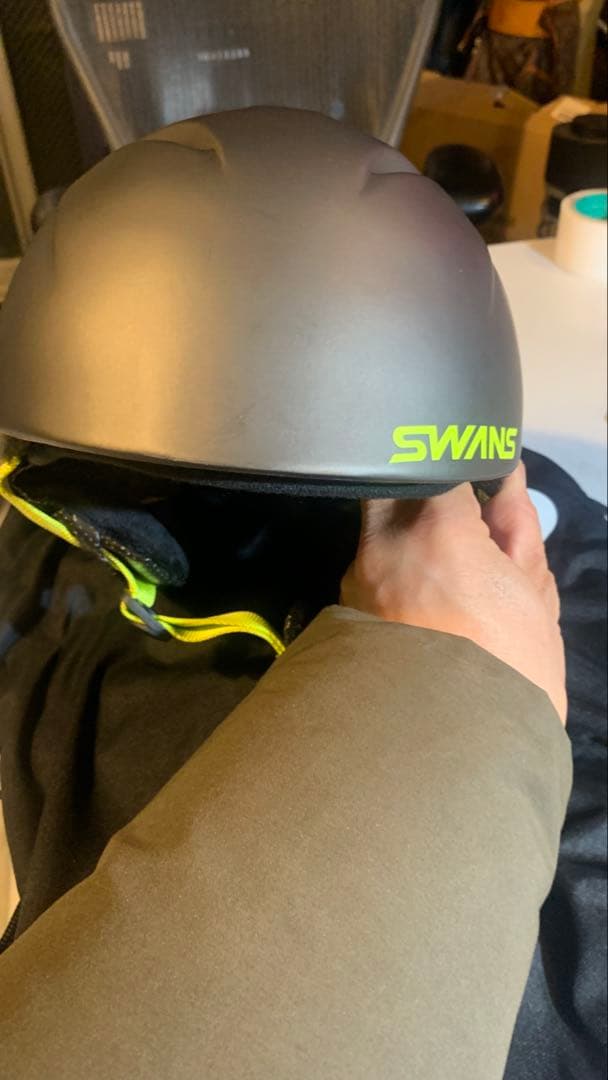 SWANS HSF-130 M スキー・スノーボード用ヘルメット