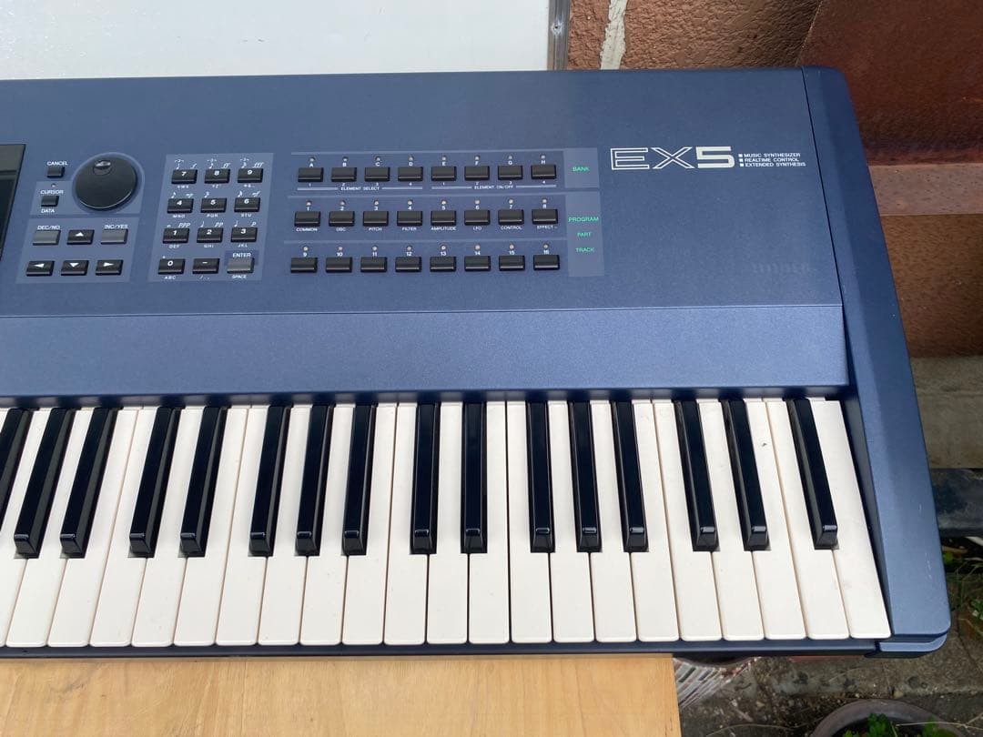 yamaha ex5 シンセサイザー　電源コード　メンテナンス品　中古品