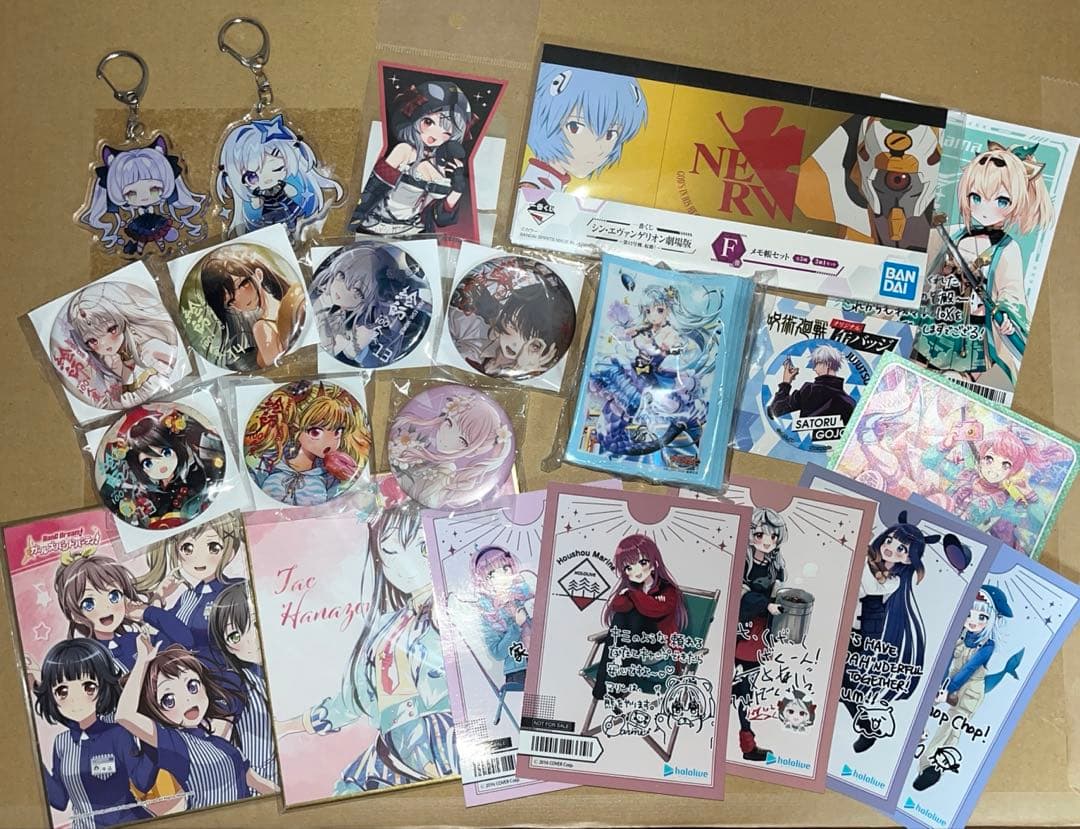 グッズセット(ホロライブ(周年,イベントなど)、イラストレーターなど)