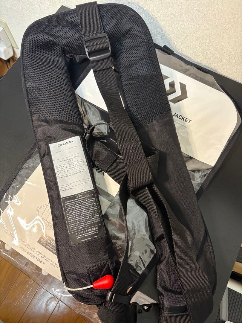 山*葵様 DF-2608 インフレータブルライフジャケット（肩掛けタイプ手動・自